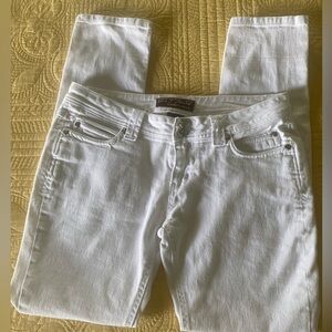 White Sizzle Jeans Size 7
